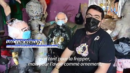 Un atelier de piñata mexicain recrée le mème viral de Bernie Sanders