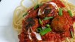 Spaghetti and Meatballs-سباغتي مع كرات اللحم-Spaghetti et boulettes de viande