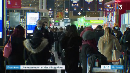 Covid-19 : attestations et dérogations obligatoires aux frontières de la France