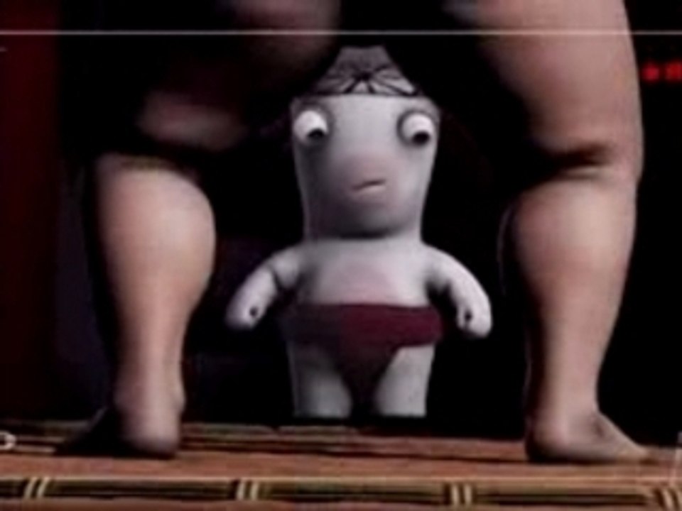 Les lapins crétins au japon