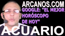 ACUARIO - Horóscopo ARCANOS.COM 31 de enero al 6 de febrero de 2021 - Semana 06