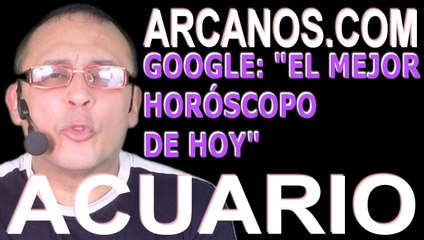 ACUARIO - Horóscopo ARCANOS.COM 31 de enero al 6 de febrero de 2021 - Semana 06