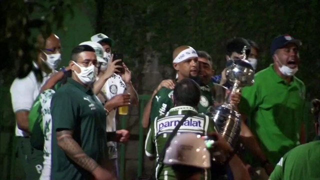 Copa Libertadores - Les joueurs de Palmeiras accueillis en héros