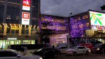 LED facade lighting at the GateWay One (II) mall in Shenzhen