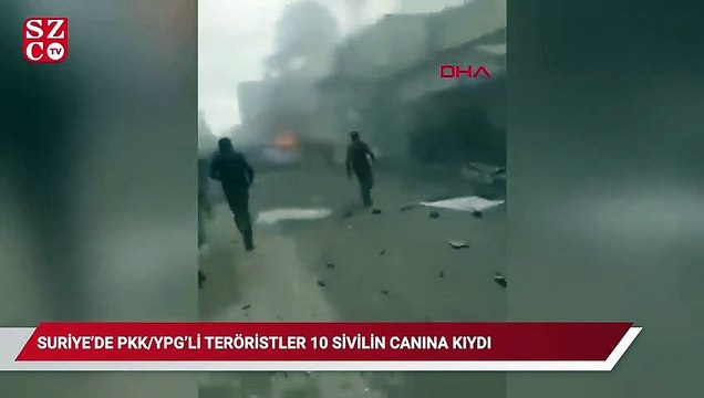 MSB: Suriye'de PKK/YPG'li teröristler 10 sivilin canına kıydı, 24 kişiyi yaraladı