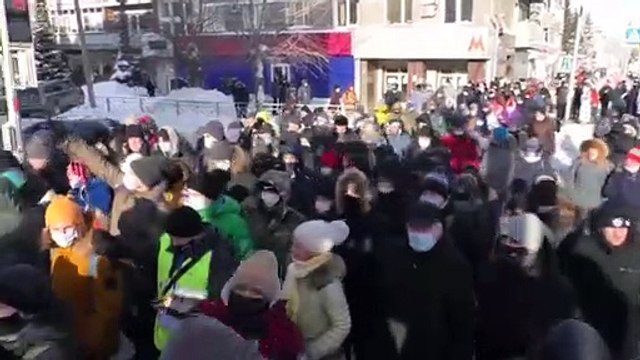 Alexei Navalny: More than 4,000 arrested across Russia as thousands protest