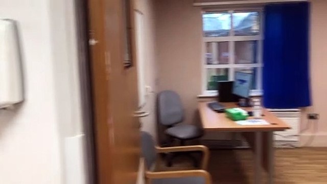 Stephanie Clark from Solent NHS Trust at St James' Hospital Vaccination Centre