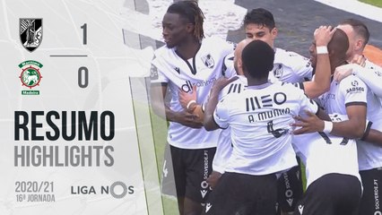 Highlights: Vitória SC 1-0 Marítimo (Liga 20/21 #16)