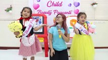 Suri & Annie Pretend Play Beauty Pageant Contest for Kids