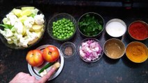 AALOO GOBHI AUR MATAR KI SABJI | Potato And Cauliflower Dish | NirmalBhoj