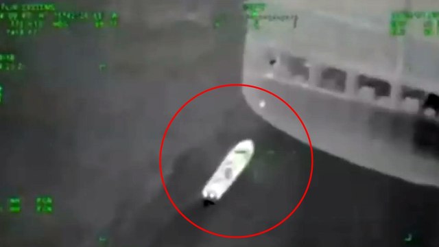 Con peligrosas maniobras, traficantes cargaban coca en barcos en movimiento