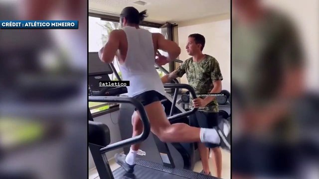 L'entraînement intensif de Hulk avec l'Atlético Mineiro