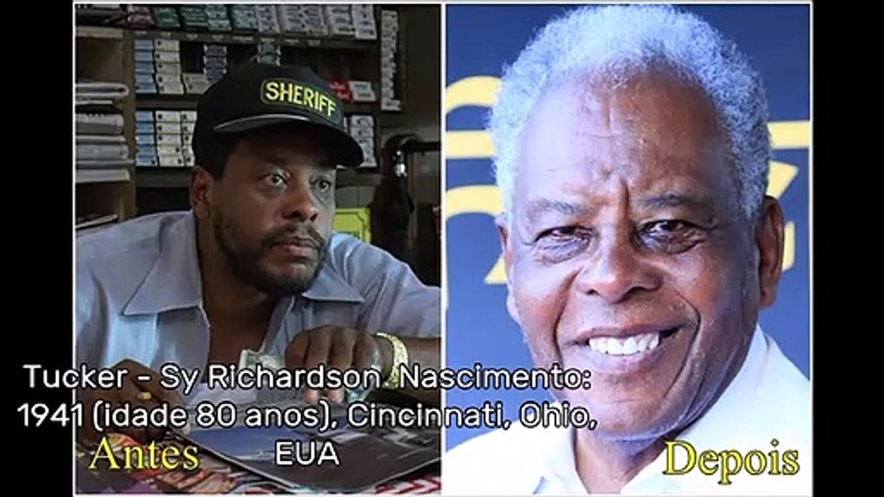 O antes e depois dos principais atores do filme Os Três Fugitivos de 1989
