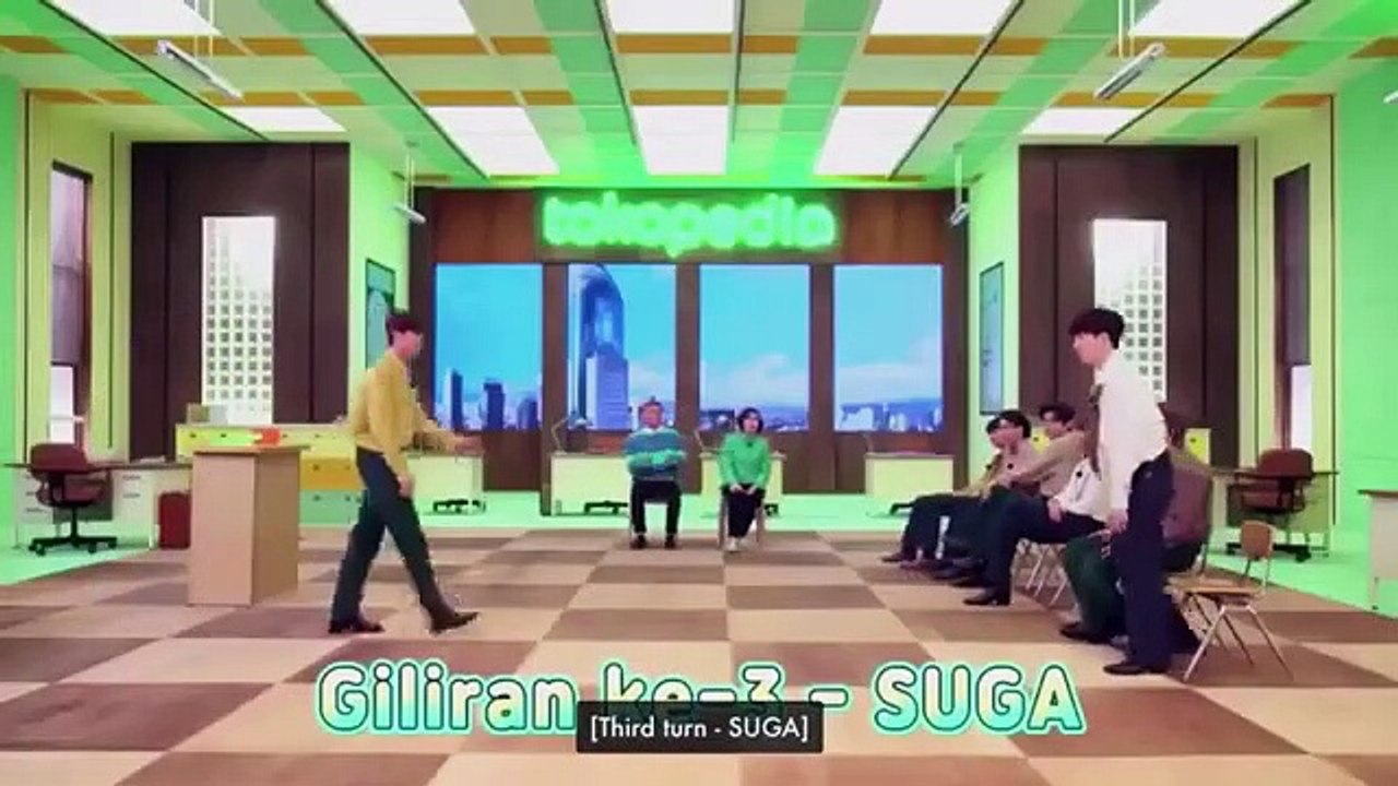 BTS x Tokopedia 2021 playing games Engsub