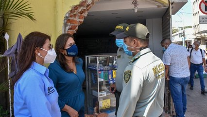 Indignación en Barranquilla por demolición del muro de edificio Avianca