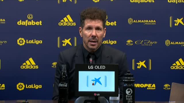 El Atlético suma otros tres puntos en el Carranza y Simeone se mantiene en el partido a partido