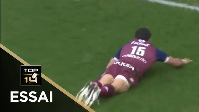 TOP 14 - Essai de Romain BUROS (UBB) - Clermont - Bordeaux-Bègles - J15 - Saison 2020/2021