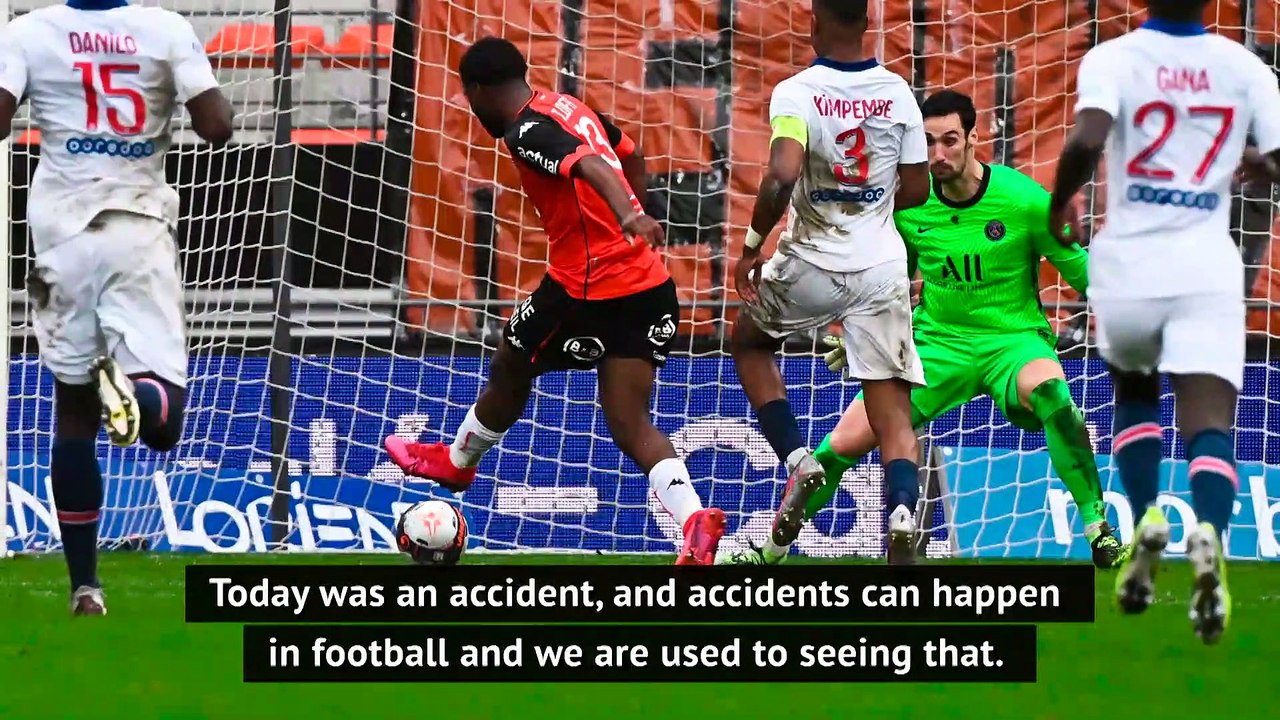 Pochettino describes PSG's defeat to Lorient as an ‘accident’