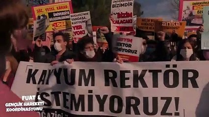 Rapçi Fuat Ergin ve Gençlik Hareketi Koordinasyonu, Boğaziçi Üniversitesi rektörlüğüne AKP'li Melih Bulu’nun atanması ile başlayan eylemler için özel bir şarkı hazırladı
