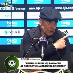 Abdullah Avcı: "Puan durumuna hiç bakmadım. Az önce soyunma odasında öğendim"