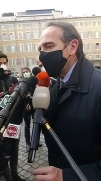Consultazioni. Il Senatore Nencini riferisce alla stampa dopo l'incontro con Fico