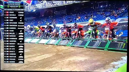 2021 AMA Supercross Indianapolis 250SX Heat 1