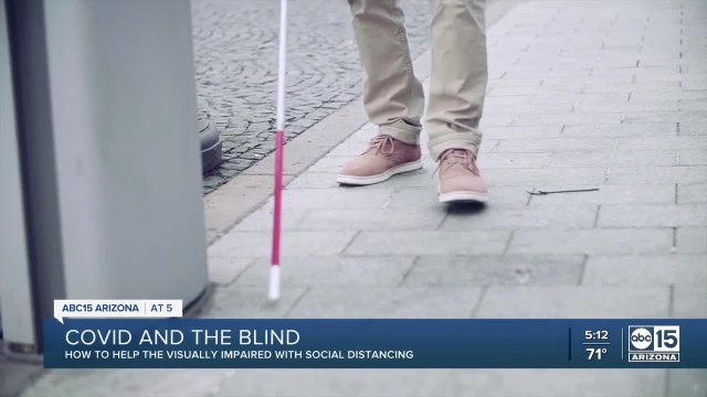 How the blind and visually impaired community experience struggles amid the COVID-19 pandemic
