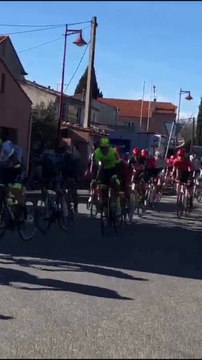 Le Grand prix cycliste LA MARSEILLAISE 2021 de passage à TRETS 31JANV2021