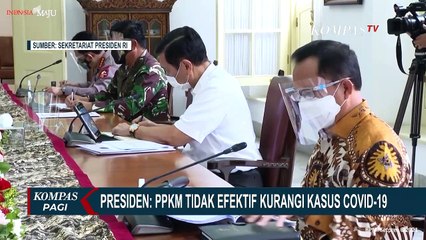 Télécharger la video: PPKM Dinilai Tidak Efektif, Presiden Jokowi Minta Libatkan Emidemiolog Dalam Buat Kebijakan