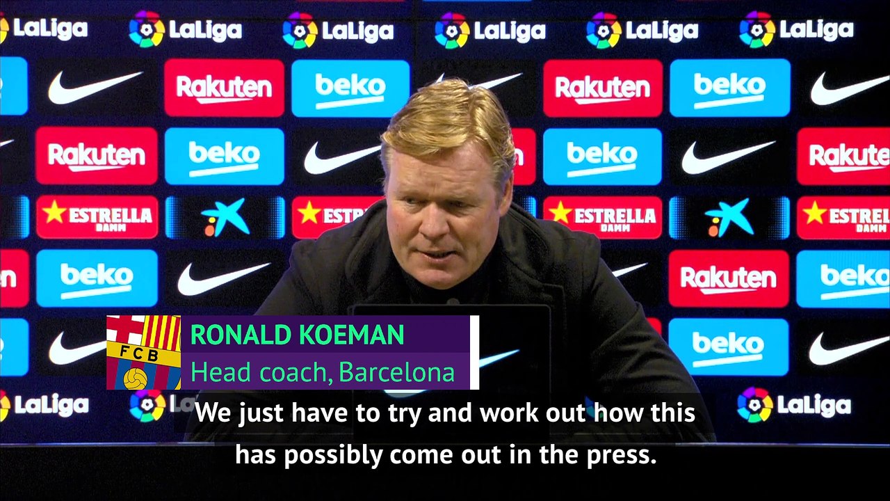 Koeman unsure if Messi will want out of Barca a...