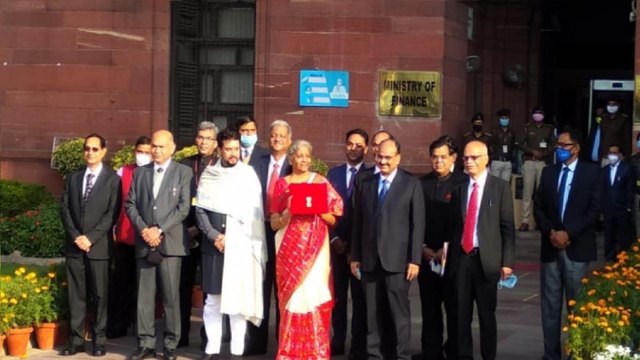Budget 2021: Nirmala Sitharaman reaches Finance Ministry