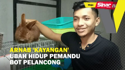 Arnab 'kayangan' ubah hidup pemandu bot pelancong