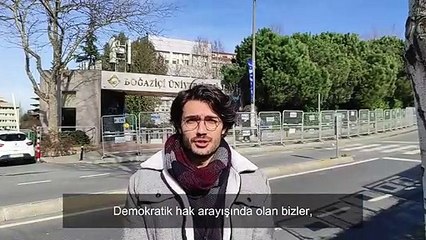 Boğaziçi Direnişi: Arkadaşlarımıza verilmeye çalışılan zarara doğrularla karşı çıkıyoruz