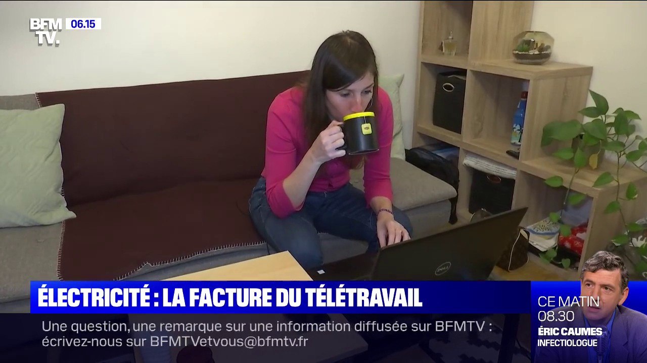 Télétravail: si ma facture d'électricité augmente, mon employeur doit-il me rembourser?