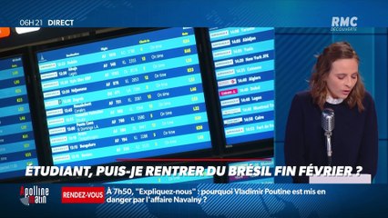 « Allô Marie ? » : Etudiant, puis-je rentrer du Brésil fin février ? - 01/02