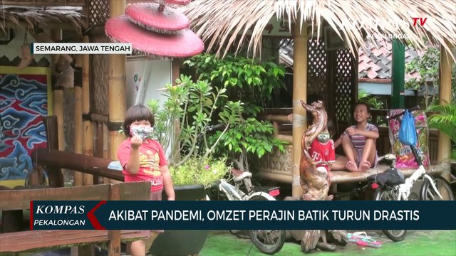 Akibat Pandemi, Omzet Perajin Batik Turun Drastis