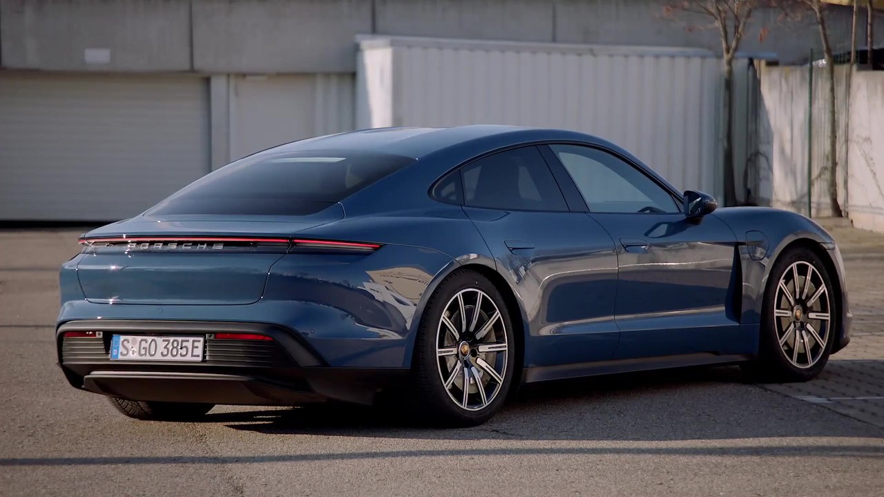 Der neue Porsche Taycan - Puristisches Exterieur-Design mit Porsche-DNA