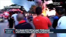 22 Kios Pedagang di Bandung Terbakar