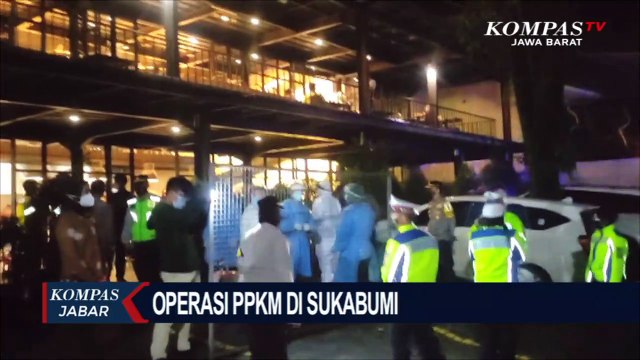 Terjaring Razia PPKM 5 Pengunjung Cafe di Sukabumi Reaktif