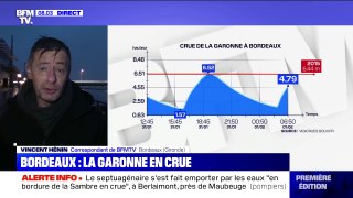 À Bordeaux, la crue de la Garonne pourrait dépasser les 7 mètres et battre le record de 1999