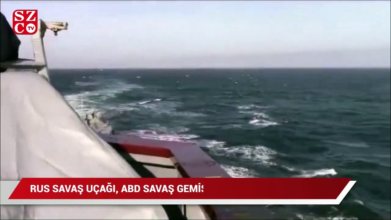 Rus savaş uçağı, ABD savaş gemisi yakınında alçak uçuş yaptı