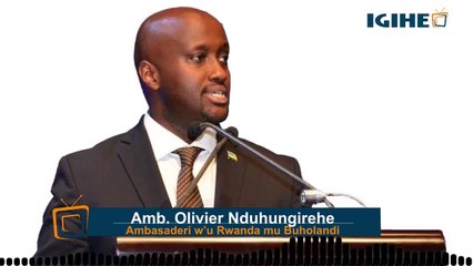 Ijambo ry a Amb. Nduhungirehe uhagarariye u Rwanda mu Buholandi mu Nama ya mbere y'abagize RCA-NL