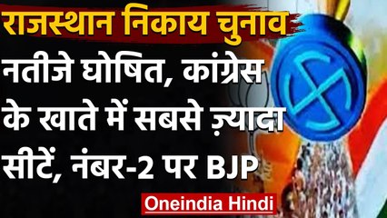 Rajasthan Localbody Election Result 2021: Congress के खाते में सबसे ज्यादा सीटें | वनइंडिया हिंदी