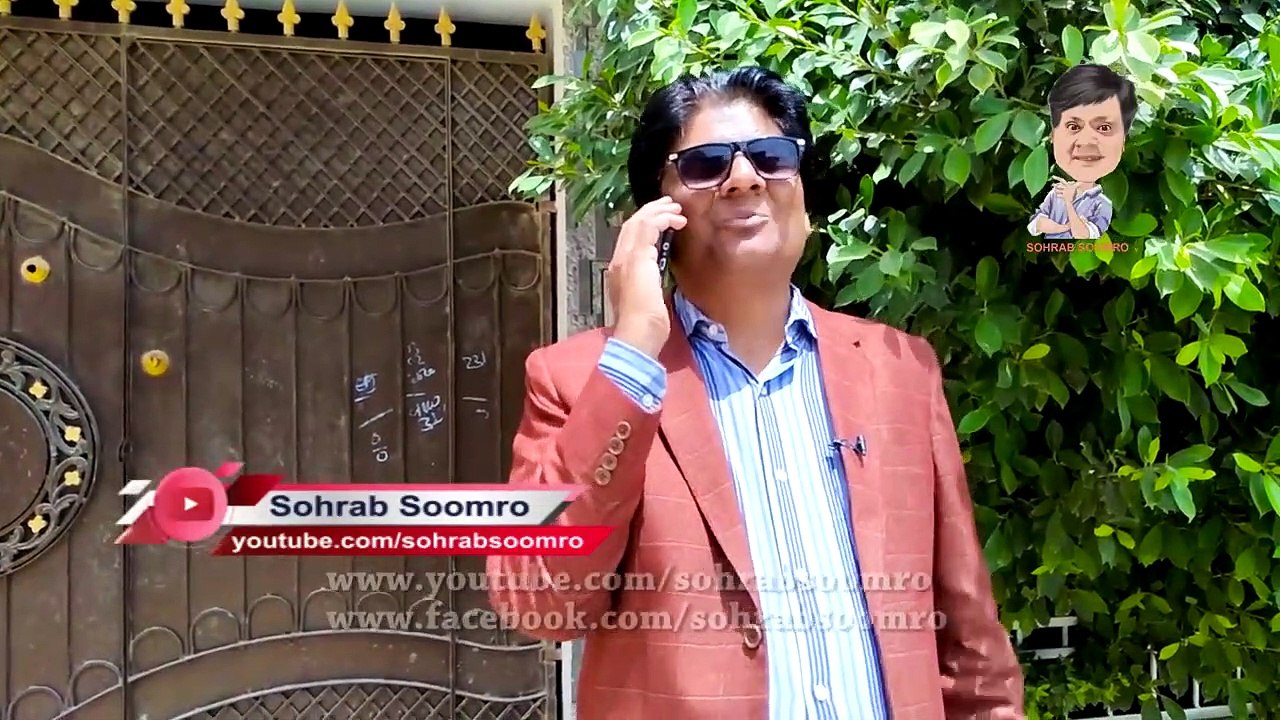 Ek Din Allama Rashid Mehmood Soomro Kay Sath - Sohrab Soomro - Funny Sindhi Videos - D Tube