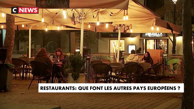 Coronavirus - Alors que les restaurants et les bars sont fermés en France, quelle est la situation dans les autres pays européens ? - VIDEO