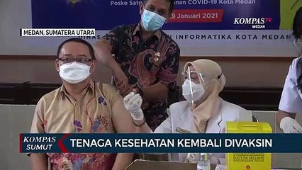 Tenaga Kesehatan Kembali Divaksin