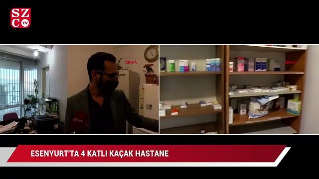 İstanbul’un orta yerinde 4 katlı kaçak hastane