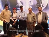 Amitabh Bachchan, Ajay Devgan and Manisha Koirala at 'Hindustan Ki Kasam' premiere