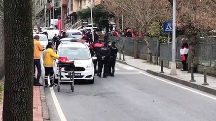 Korsan taksici kendini yakmak istedi