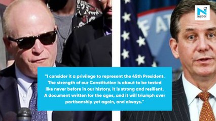 Trump names two new lawyers to lead his impeachment defence team